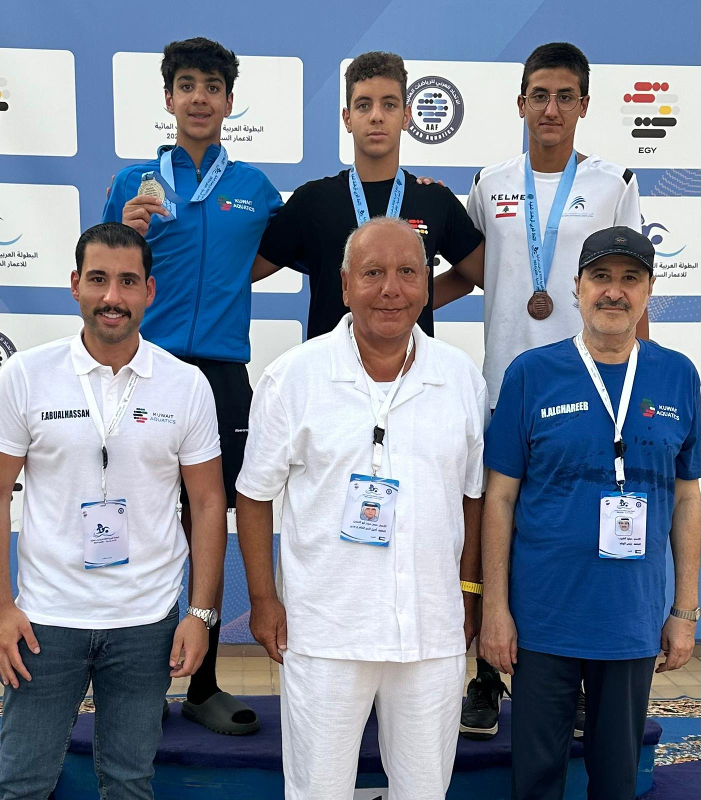 Kuwait swimming team adds five more medals at Arab aquatics tourney – Sports – 28/08/2024 – Kuwait News Agency